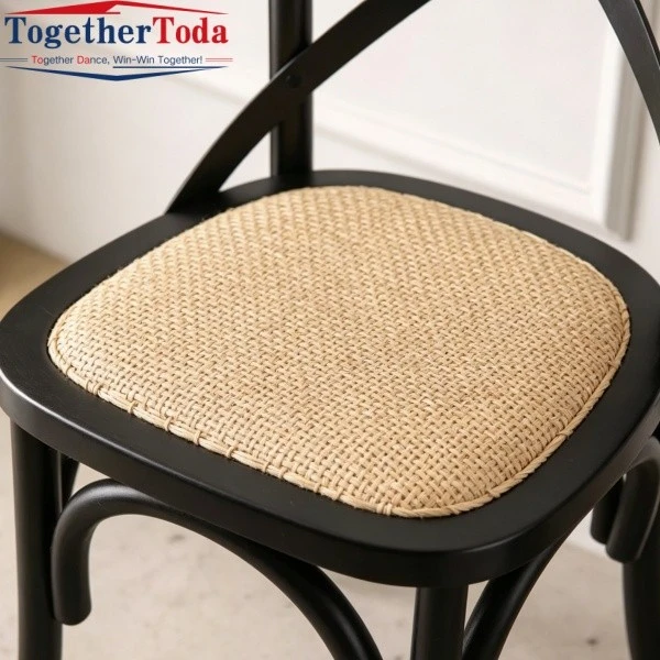 Metal Frame Kitchen Chairs Seat Detail